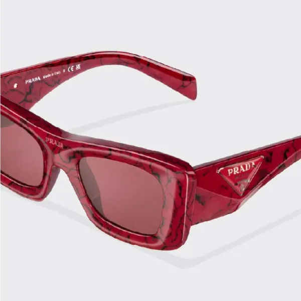 Symbole Prada Rojo marmolado