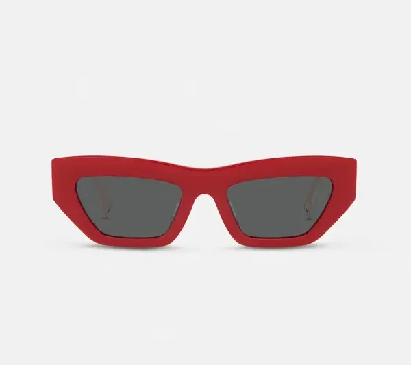 Versace 90S VINTAGE LOGO CAT-EYE SUNGLASSES
