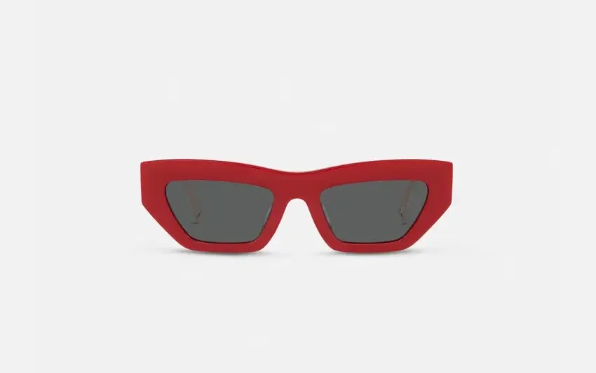 Versace 90S VINTAGE LOGO CAT-EYE SUNGLASSES