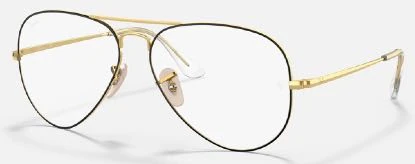 Ray Ban Aviador 6489 - Negro dorado