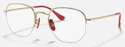 Ray Ban Hexagonal Scuderia Ferrari 6448M - Dorado