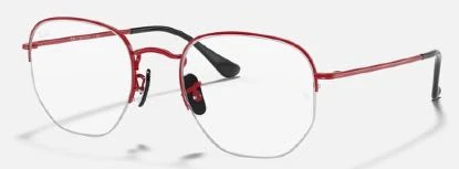 Ray Ban Hexagonal Scuderia Ferrari 6448M - Rojo