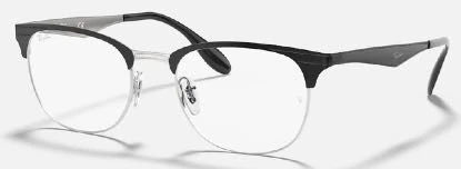 Ray Ban Clubmaster 6346 - Negro plateado