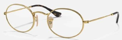 Ray Ban Oval 3547v - Dorado