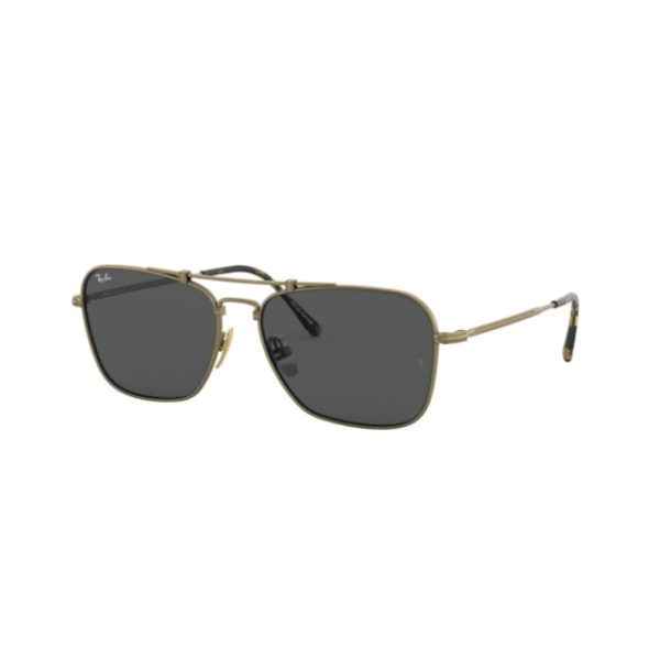 Ray Ban Caravan Titanio 8136 – Dorado/verde
