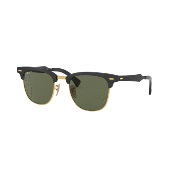 Ray Ban Clubmaster Aluminium 3507 – Negro/verde