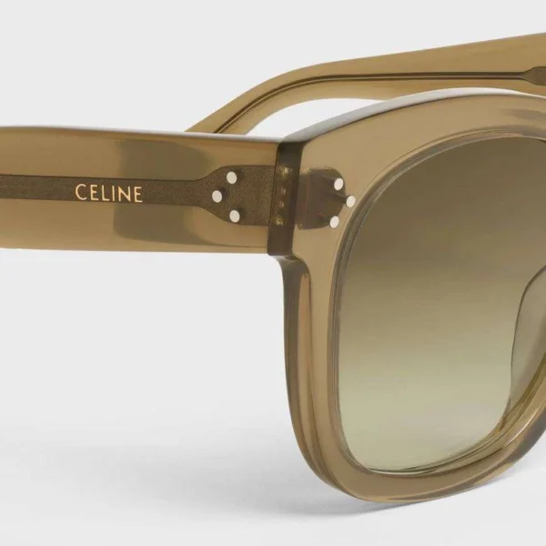 Celine OVERSIZED S002 – Transparente oscuro