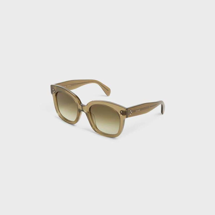 Celine OVERSIZED S002 - Transparente oscuro