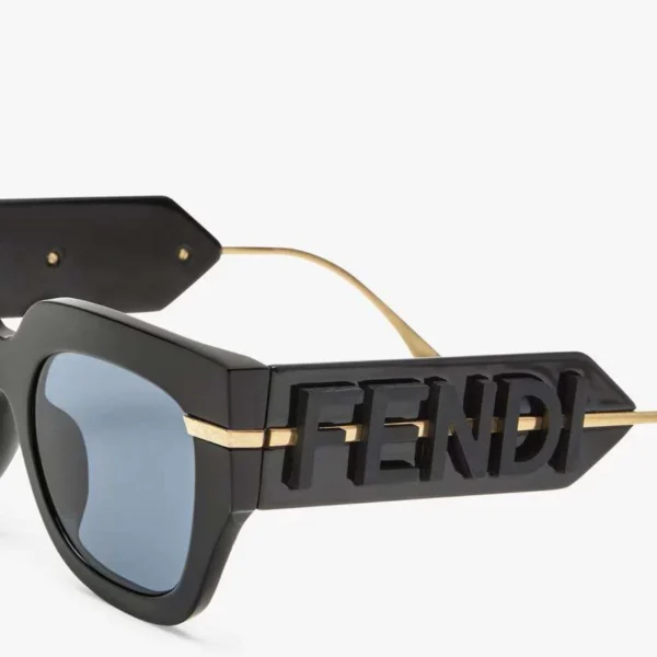 Fendi Big Fendigraphy – Negro