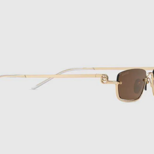 Gucci GG1278s – Dorado/marron
