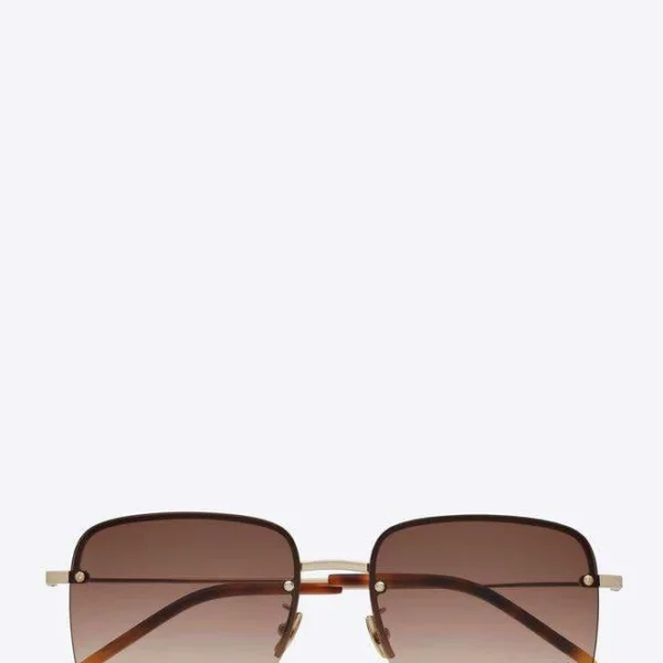 Saint Laurent SL 312 M – Dorado Marron