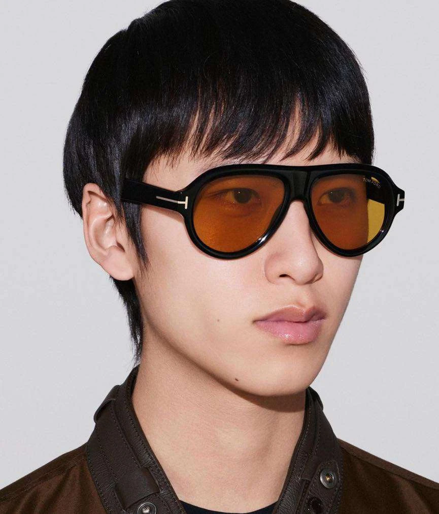 Tom Ford TOM FORD ICON PILOT SUNGLASSES - Color