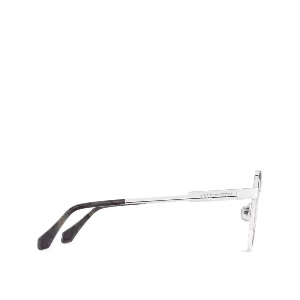 Louis Vuitton Evidence Metal Pilot Sunglasses – Plateado