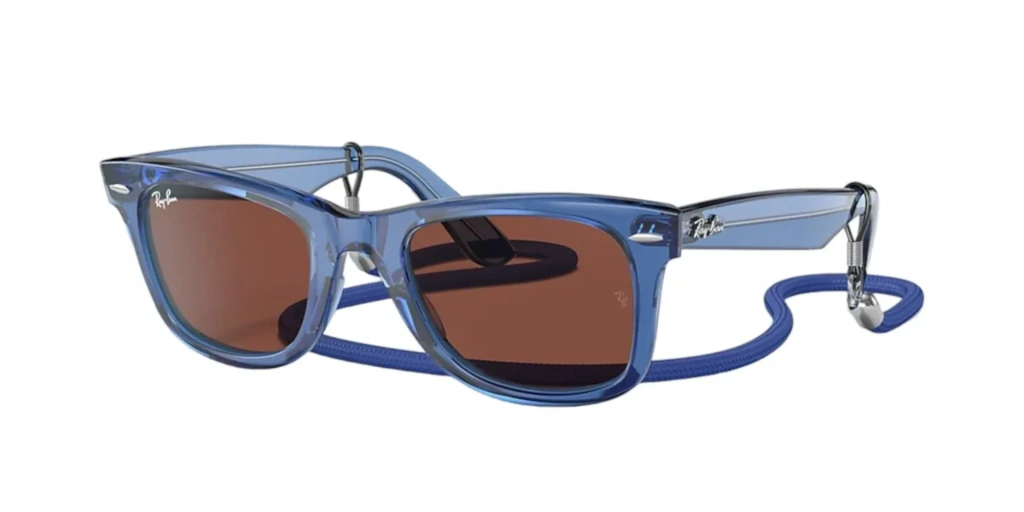 Wayfarer Block 2140 - Azul transparente