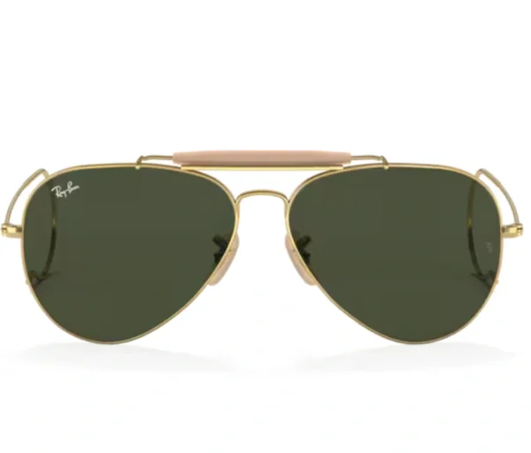 Ray Ban Outdoorsman 3030 – Dorado/verde