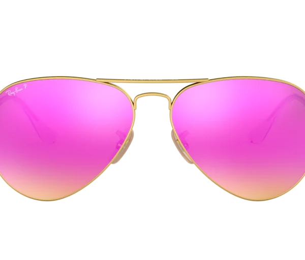 Ray Ban Aviador Espejado 3025 – Dorado/violeta espejado