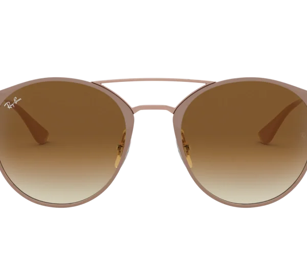 Ray Ban Round Shape 3546 – Marron claro/marron degrade