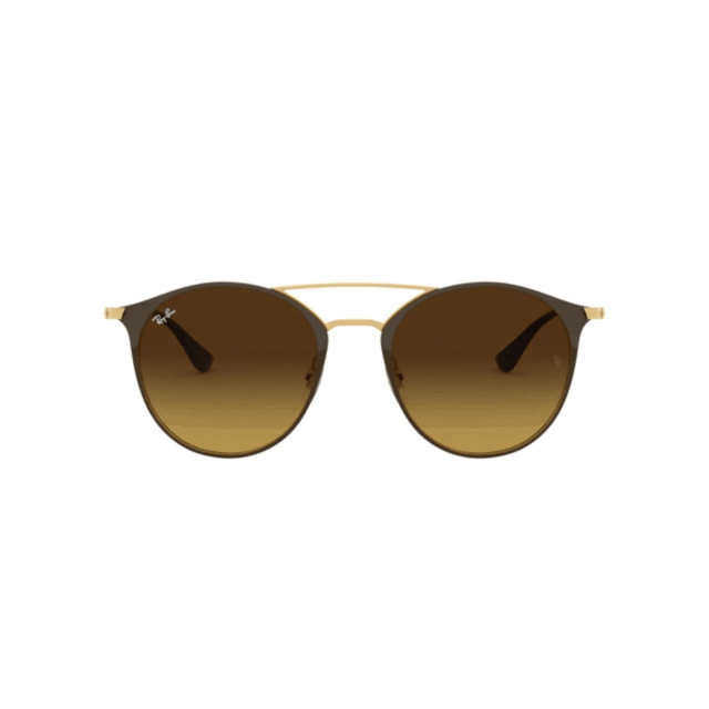 Round Shape 3546 - Marron mate/marron degrade