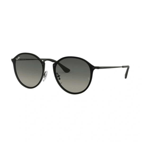 Ray Ban Blaze Round 3574 – Negro/azul espejado