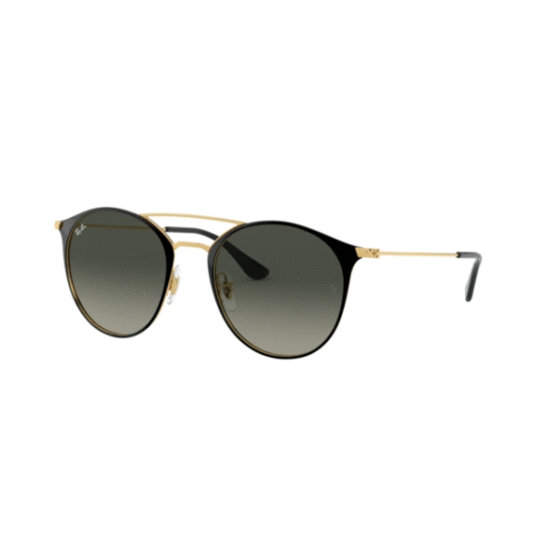 Ray Ban Round Shape 3546 – Negro/gris degrade