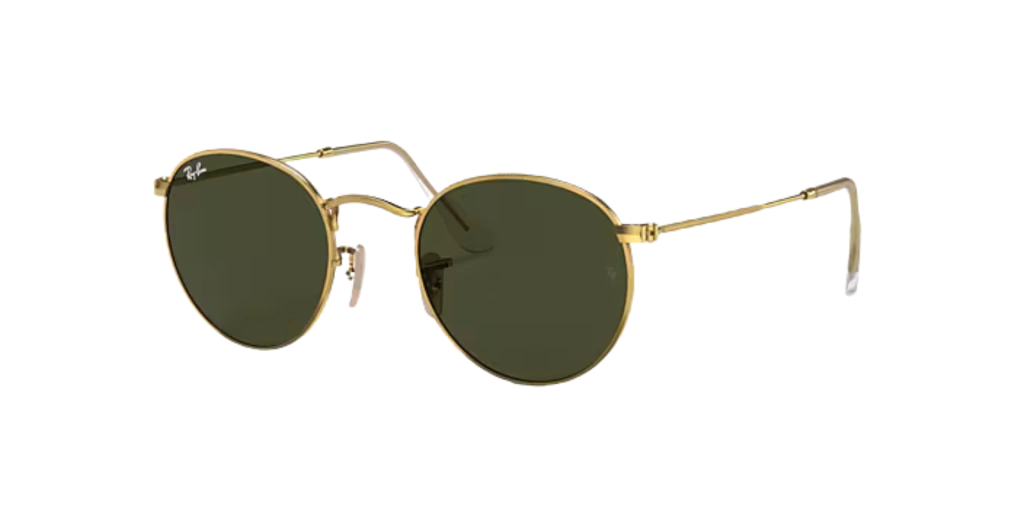 Round Metal Classic 3447 - Dorado/verde