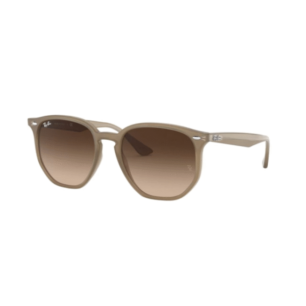 Ray Ban Hexagonal 4306 – Marron claro/marron degrade