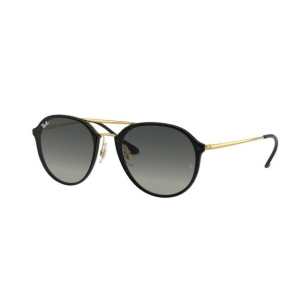 Ray Ban Blaze Round Double Bridge 4292 – Plateado/verde