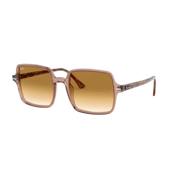 Ray Ban Square II 1973 – Rosa transparente/marron degrade