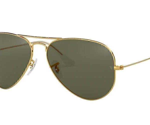 Aviador Polarizado 3025 - Dorado/verde