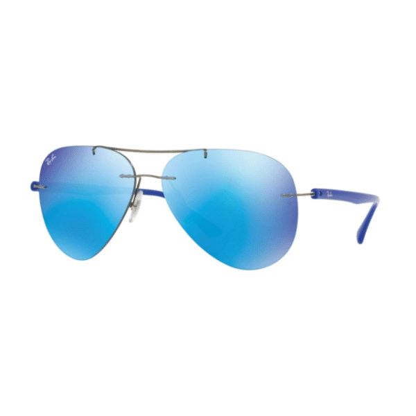 Ray Ban Fibre carbon 8058 – Gunmetal/rosa espejado